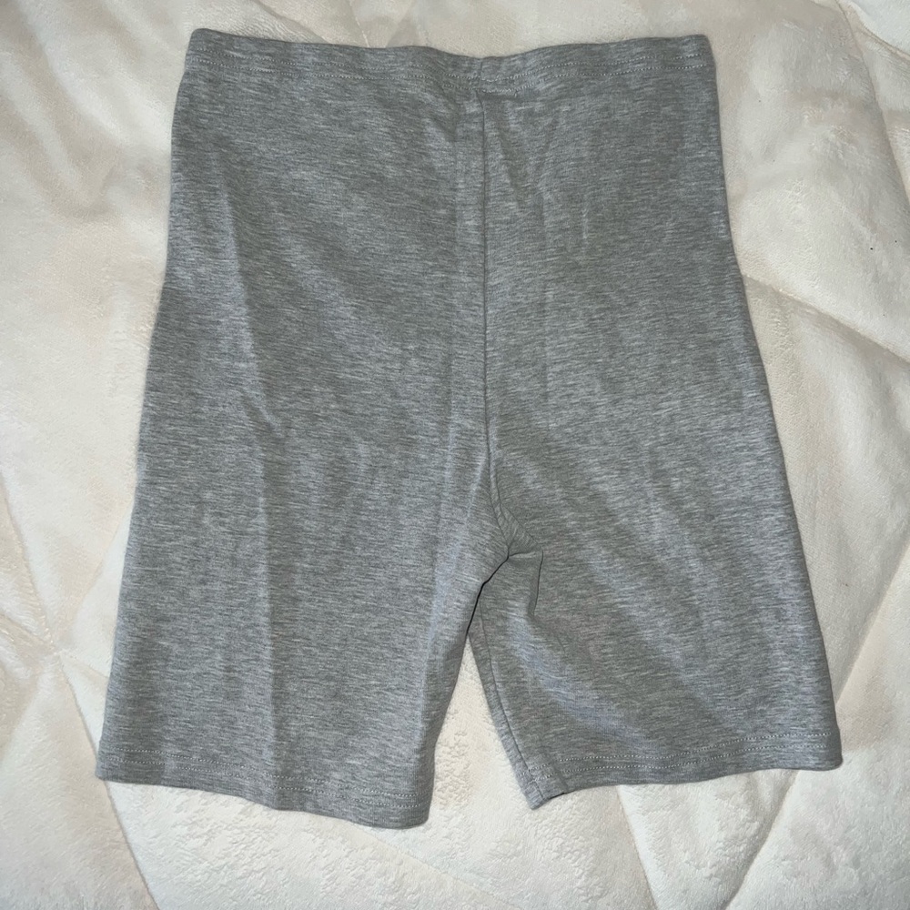 Adika grey biker shorts